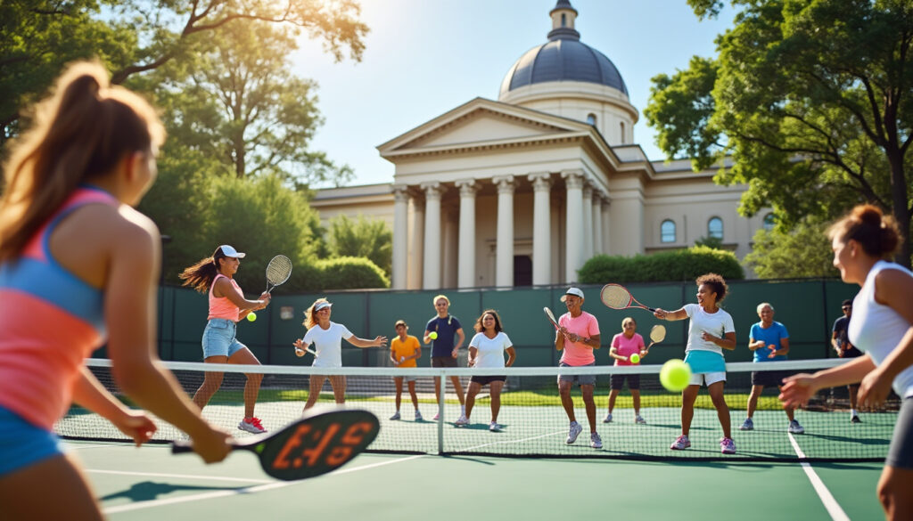 découvrez les ambitions innovantes de l'application anybuddy, qui transforme l'accès aux courts de tennis du sénat ainsi qu'aux terrains de padel et de badminton. rejoignez une communauté dynamique et partagez votre passion du sport!