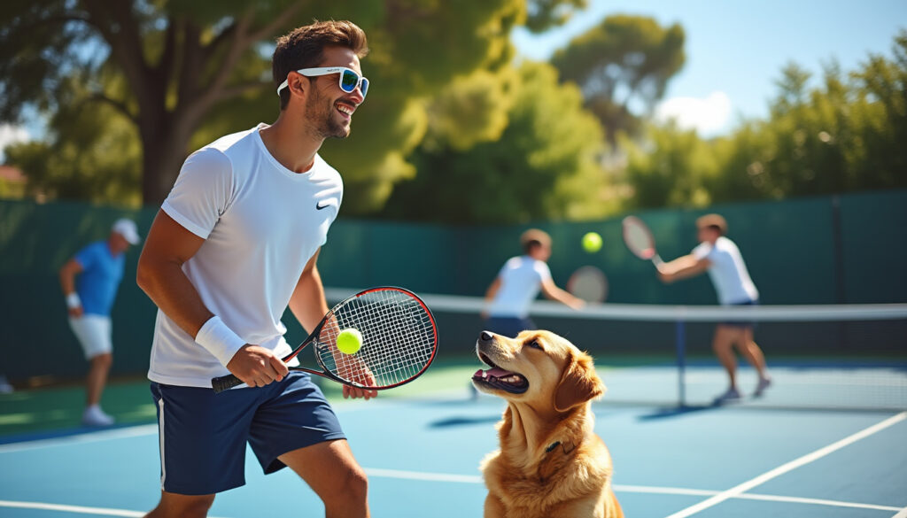 découvrez le parcours inspirant de lucas campagnolo, qui allie avec brio sa passion pour le padel et son amour des animaux. plongez dans l'histoire d'un homme aux multiples talents, façonné par des expériences uniques et un engagement authentique envers la nature.