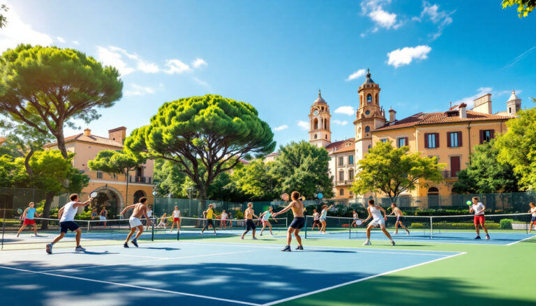 découvrez les meilleures options pour jouer au padel à montpellier ! que vous soyez débutant ou joueur expérimenté, notre guide vous présente les clubs et terrains où pratiquer ce sport dynamique dans la ville. trouvez l'endroit idéal pour vos prochaines parties et partagez des moments conviviaux entre amis.
