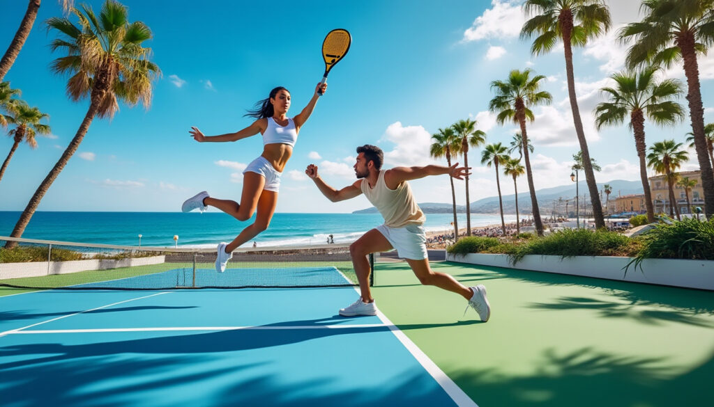 découvrez les meilleurs clubs de padel à nice dans notre guide complet. que vous soyez débutant ou joueur confirmé, trouvez les lieux incontournables pour pratiquer ce sport dynamique et convivial sur la côte d'azur.