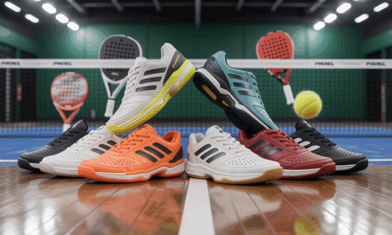 découvrez notre guide complet pour choisir les meilleures chaussures de padel en 2025. apprenez à sélectionner des modèles adaptés à votre style de jeu, en tenant compte de l'adhérence, du confort et du soutien, pour optimiser vos performances sur le court.