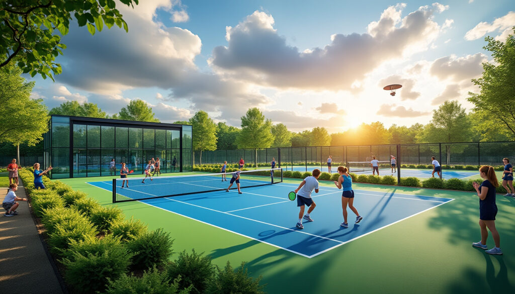 découvrez l'arrivée du padel à saint-maurice-de-beynost ! après le tennis et le pickleball, cette nouvelle discipline promet de dynamiser la vie sportive locale. rejoignez la communauté des passionnés de padel et profitez d'une expérience de jeu unique dans un cadre convivial.