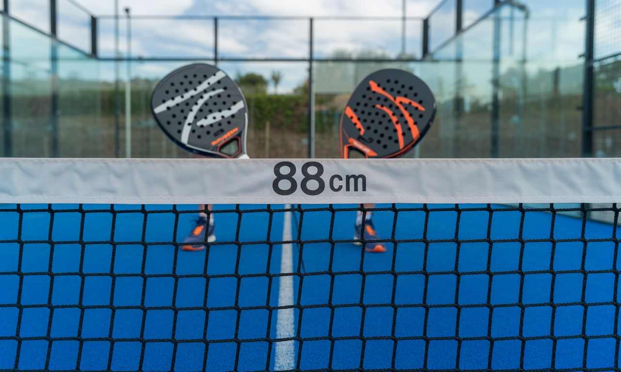 découvrez tout ce qu'il faut savoir sur le filet de padel : hauteur réglementaire, règles essentielles et informations utiles pour bien pratiquer ce sport.